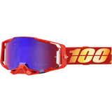 100% ARMEGA GOGGLE NUKETOWN MIRROR RED/BLUE LENS (50005 - 00020) - DRIVEN Canada's Powersports 19626102292650005 - 00020