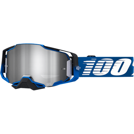 100% ARMEGA GOGGLE ROCKCHUCK FLASH SILVER LENS (50005 - 00011) - DRIVEN Canada's Powersports 19626100131050005 - 00011