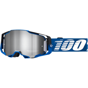 100% ARMEGA GOGGLE ROCKCHUCK FLASH SILVER LENS (50005 - 00011) - DRIVEN Canada's Powersports 19626100131050005 - 00011