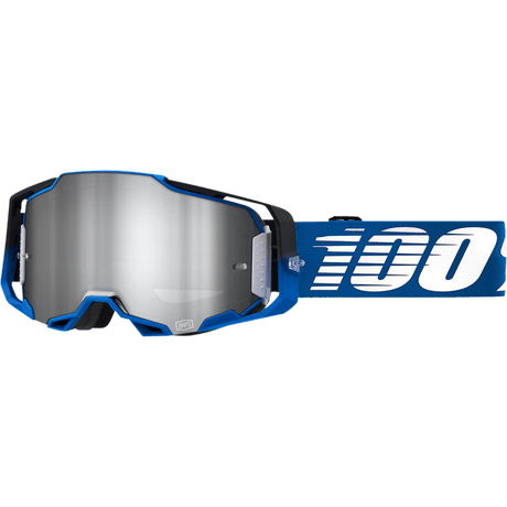 100% ARMEGA GOGGLE ROCKCHUCK FLASH SILVER LENS (50005 - 00011) - DRIVEN Canada's Powersports 19626100131050005 - 00011