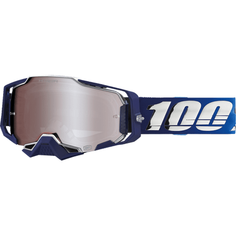 100% ARMEGA HIPER GOGGLE NOVEL MIRROR SILVER FLASH LENS (50003 - 00006) - DRIVEN Canada's Powersports 19626102295750003 - 00006