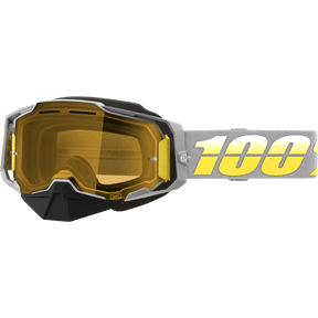 100% ARMEGA SNOWMOBILE GOGGLE COMPLEX YELLOW LENS (50007 - 00005) - DRIVEN Canada's Powersports 19626100137250007 - 00005
