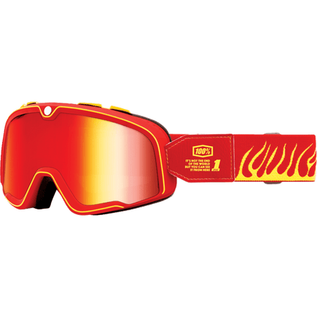 100% BARSTOW GOGGLE DEATH SPRAY MIRROR RED LENS (50000 - 00011) - DRIVEN Canada's Powersports 19626102233950000 - 00011