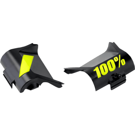 100% FORECAST REPLACEMENT CANISTER COVER KIT BLACK/FLUO - DRIVEN Canada's Powersports 19626100311659046 - 00001