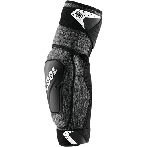100% FORTIS ELBOW GUARDS HEATHER/BLACK - Driven Powersports Inc.19626100649070006-00003