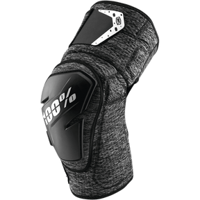 100% FORTIS KNEE GUARDS HEATHER/BLACK - DRIVEN Canada's Powersports 19626100653770007 - 00003