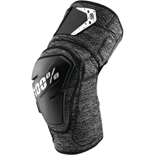100% FORTIS KNEE GUARDS HEATHER/BLACK - Driven Powersports Inc.19626100653770007-00003