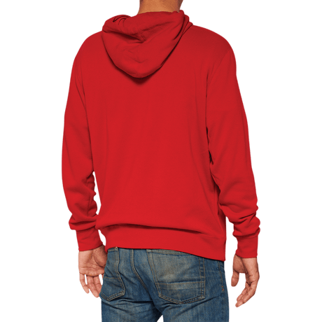 100% ICON PULLOVER HOODIE FLEECE DEEP - DRIVEN Canada's Powersports 19626100989720029 - 00010
