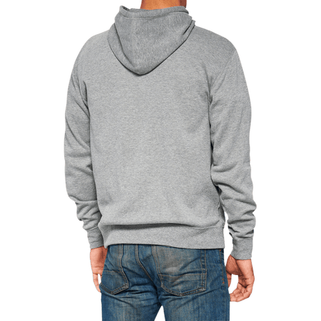 100% ICON PULLOVER HOODIE FLEECE HEATHER - DRIVEN Canada's Powersports 19626100994120029 - 00015