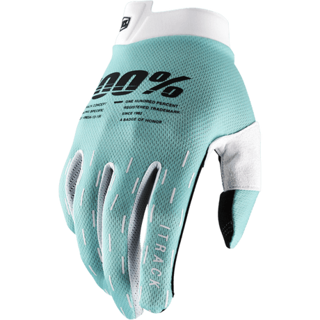 100% ITRACK GLOVE AQUA - DRIVEN Canada's Powersports 84126918505910008 - 00003