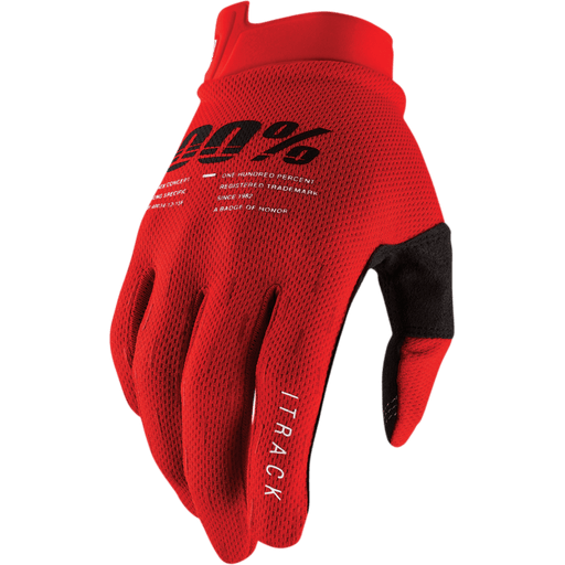 100% ITRACK GLOVES - Driven Powersports Inc.84126918516510008-00015