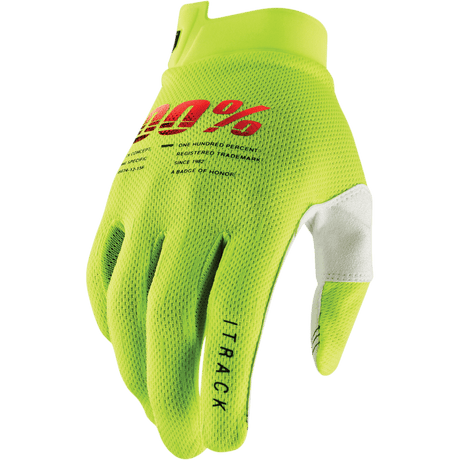100% ITRACK YOUTH GLOVES Y - XL - DRIVEN Canada's Powersports 84126918536310009 - 00007