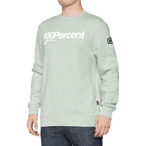 100% MANIFESTO CREWNECK SWEATSHIRT PALE AQUA - DRIVEN Canada's Powersports 84126915894736040 - 403 - 10