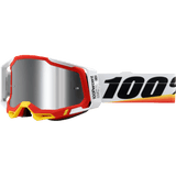 100% RACECRAFT 2 GOGGLE ARSHAM MIRROR SILVER FLASH LENS - DRIVEN Canada's Powersports 19626102306050010 - 00016
