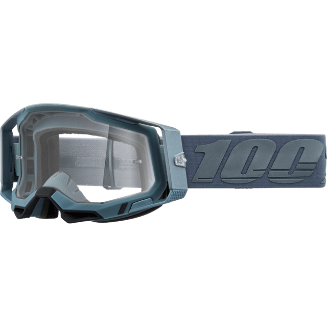 100% RACECRAFT 2 GOGGLE BATTLESHIP CLEAR LENS (50009 - 00017) - DRIVEN Canada's Powersports 19626102297150009 - 00017
