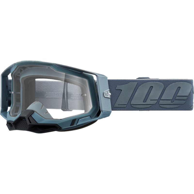 100% RACECRAFT 2 GOGGLE BATTLESHIP CLEAR LENS (50009 - 00017) - DRIVEN Canada's Powersports 19626102297150009 - 00017