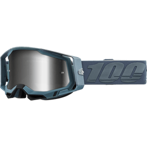 100% RACECRAFT 2 GOGGLE BATTLESHIP MIRROR SILVER LENS (50010 - 00017) - DRIVEN Canada's Powersports 19626102304650010 - 00017