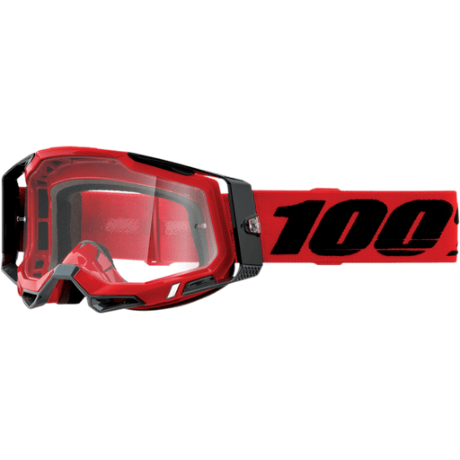 100% RACECRAFT 2 GOGGLE - CLEAR LENS - Driven Powersports Inc.19626100155650009-00003