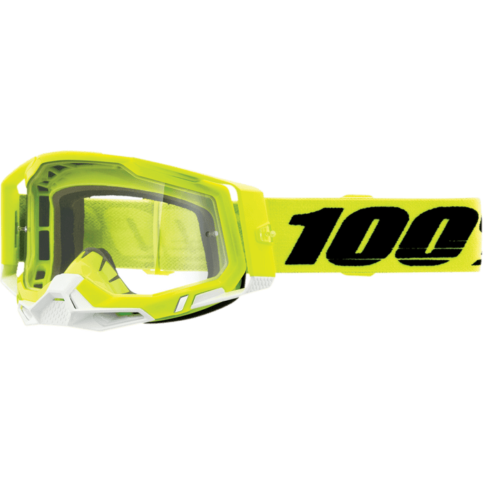 100% RACECRAFT 2 GOGGLE - CLEAR LENS - Driven Powersports Inc.19626100162450009-00004
