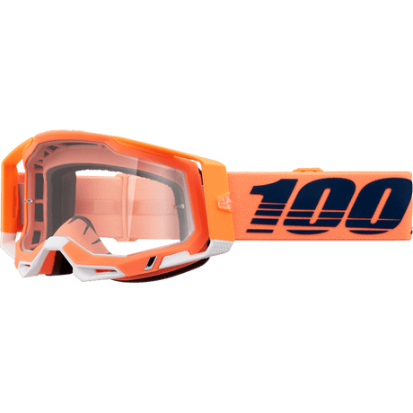 100% RACECRAFT 2 GOGGLE CORAL CLEAR LENS (50009 - 00018) - DRIVEN Canada's Powersports 19626102302250009 - 00018