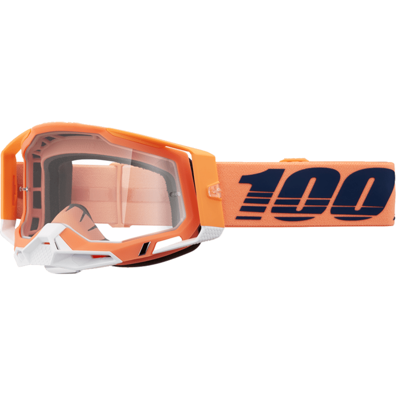 100% RACECRAFT 2 GOGGLE CORAL CLEAR LENS (50009 - 00018) - DRIVEN Canada's Powersports 19626102302250009 - 00018