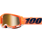 100% RACECRAFT 2 GOGGLE CORAL MIRROR TRUE GOLD LENS (50010 - 00018) - DRIVEN Canada's Powersports 19626102309150010 - 00018
