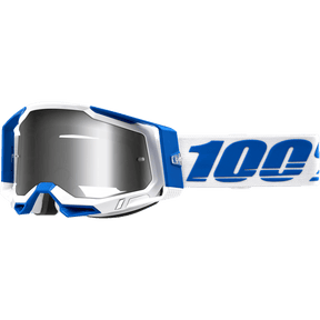 100% RACECRAFT 2 GOGGLE ISOLA FLASH SILVER LENS (50010 - 00005) - DRIVEN Canada's Powersports 19626100166250010 - 00005