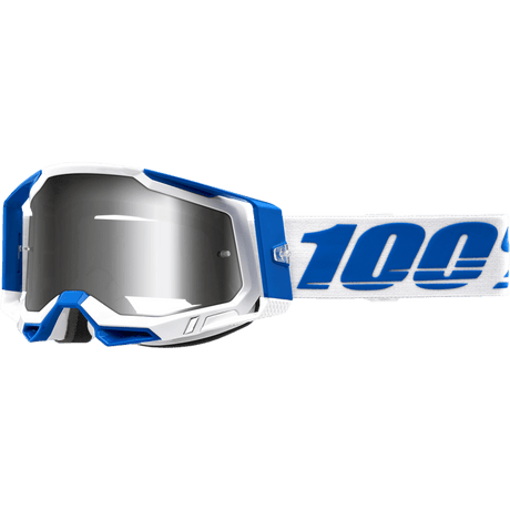 100% RACECRAFT 2 GOGGLE ISOLA FLASH SILVER LENS (50010 - 00005) - DRIVEN Canada's Powersports 19626100166250010 - 00005