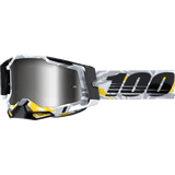 100% RACECRAFT 2 GOGGLE KORB MIRROR SILVER LENS (50010 - 00019) - DRIVEN Canada's Powersports 19626102310750010 - 00019