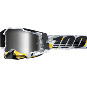 100% RACECRAFT 2 GOGGLE KORB MIRROR SILVER LENS (50010 - 00019) - DRIVEN Canada's Powersports 19626102310750010 - 00019