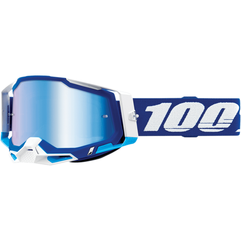 100% RACECRAFT 2 GOGGLE MIRROR BLUE LENS - DRIVEN Canada's Powersports 19626100165550010 - 00002