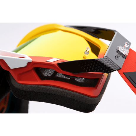 100% RACECRAFT 2 GOGGLE OGUSTO MIRROR RED LENS (50010 - 00024) - DRIVEN Canada's Powersports 19626103721050010 - 00024