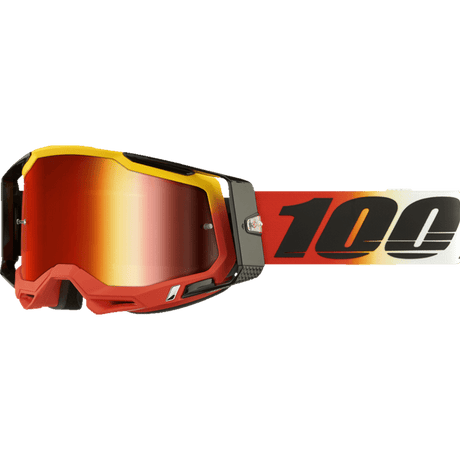 100% RACECRAFT 2 GOGGLE OGUSTO MIRROR RED LENS (50010 - 00024) - DRIVEN Canada's Powersports 19626103721050010 - 00024