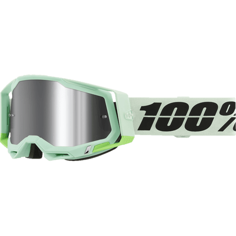 100% RACECRAFT 2 GOGGLE PALOMAR MIRROR SILVER FLASH LENS (50010 - 00025) - DRIVEN Canada's Powersports 19626103722750010 - 00025