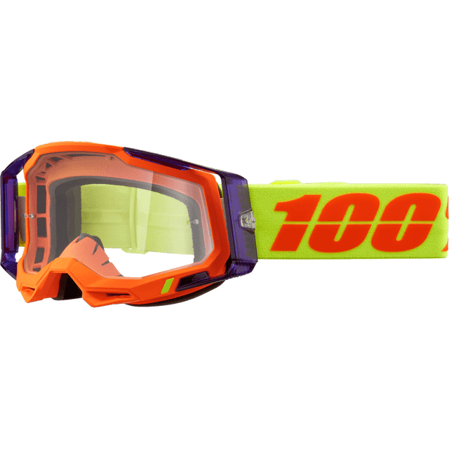 100% RACECRAFT 2 GOGGLE PANAM CLEAR LENS (50009 - 00021) - DRIVEN Canada's Powersports 19626102300850009 - 00021
