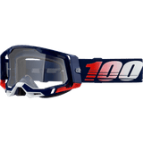 100% RACECRAFT 2 GOGGLE REPUBLIC CLEAR LENS (50009 - 00022) - DRIVEN Canada's Powersports 19626102298850009 - 00022
