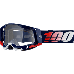 100% RACECRAFT 2 GOGGLE REPUBLIC CLEAR LENS (50009 - 00022) - DRIVEN Canada's Powersports 19626102298850009 - 00022