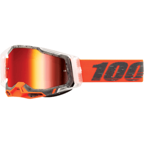 100% RACECRAFT 2 GOGGLE SCHRUTE MIRROR RED LENS (50010 - 00014) - DRIVEN Canada's Powersports 19626100171650010 - 00014