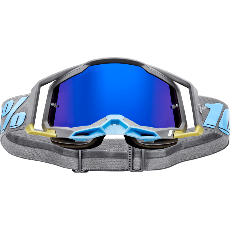 100% RACECRAFT 2 GOGGLE TRINIDAD MIRROR BLUE LENS (50010 - 00008) - DRIVEN Canada's Powersports 19626100174750010 - 00008