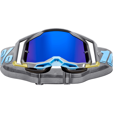 100% RACECRAFT 2 GOGGLE TRINIDAD MIRROR BLUE LENS (50010 - 00008) - DRIVEN Canada's Powersports 19626100174750010 - 00008