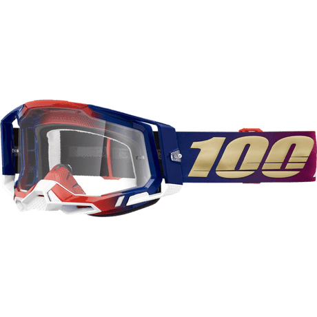 100% RACECRAFT 2 GOGGLE UNITED CLEAR LENS (50009 - 00009) - DRIVEN Canada's Powersports 19626100160050009 - 00009