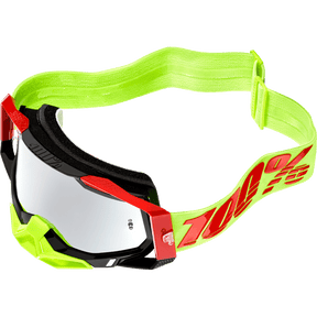100% RACECRAFT 2 GOGGLE WIZ FLASH SILVER LENS (50010 - 00010) - DRIVEN Canada's Powersports 19626100176150010 - 00010