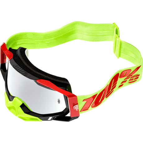 100% RACECRAFT 2 GOGGLE WIZ FLASH SILVER LENS (50010 - 00010) - DRIVEN Canada's Powersports 19626100176150010 - 00010