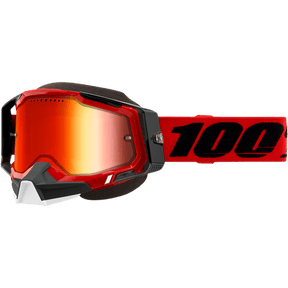 100% RACECRAFT 2 SNOWMOBILE GOGGLE MIRROR RED LENS - DRIVEN Canada's Powersports 19626100186050012 - 00003