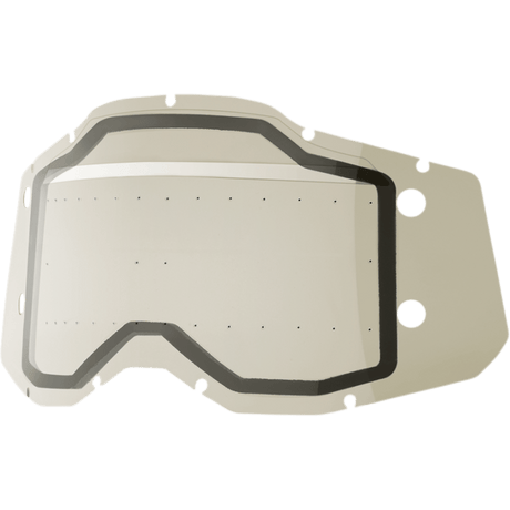 100% RC2/AC2/ST2 FORECAST LENS DUAL PANE W/BUMPS - DRIVEN Canada's Powersports 19626100350559101 - 00002