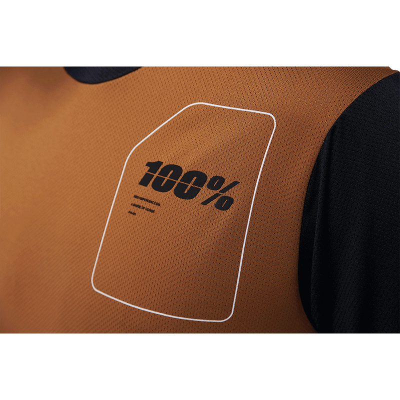 100% RIDECAMP JERSEY TERRACOTTA/BLACK - DRIVEN Canada's Powersports 84126919078740027 - 00015