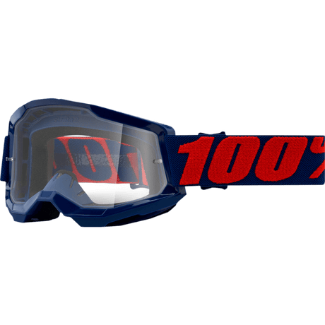 100% STRATA 2 GOGGLE MASEGO CLEAR LENS (50027 - 00008) - DRIVEN Canada's Powersports 19626100197650027 - 00008
