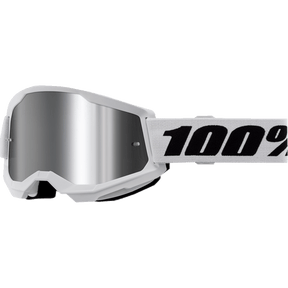 100% STRATA 2 JUNIOR GOGGLE MIRROR SILVER LENS - DRIVEN Canada's Powersports 19626104567350032 - 00013