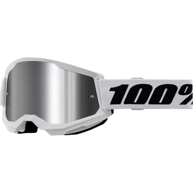 100% STRATA 2 JUNIOR GOGGLE MIRROR SILVER LENS - DRIVEN Canada's Powersports 19626104567350032 - 00013