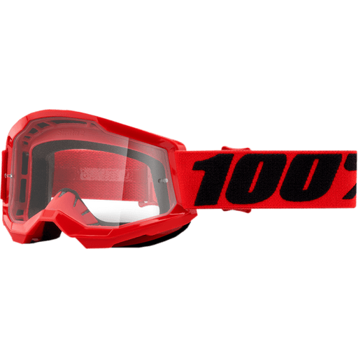 100% STRATA 2 YOUTH GOGGLE - CLEAR LENS - Driven Powersports Inc.19626100220150031-00004